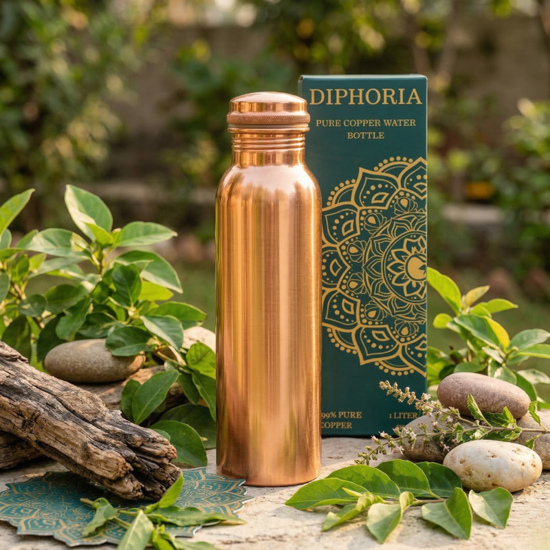 Ayurvedic copper water bottle benefits Tamra Jal tradition