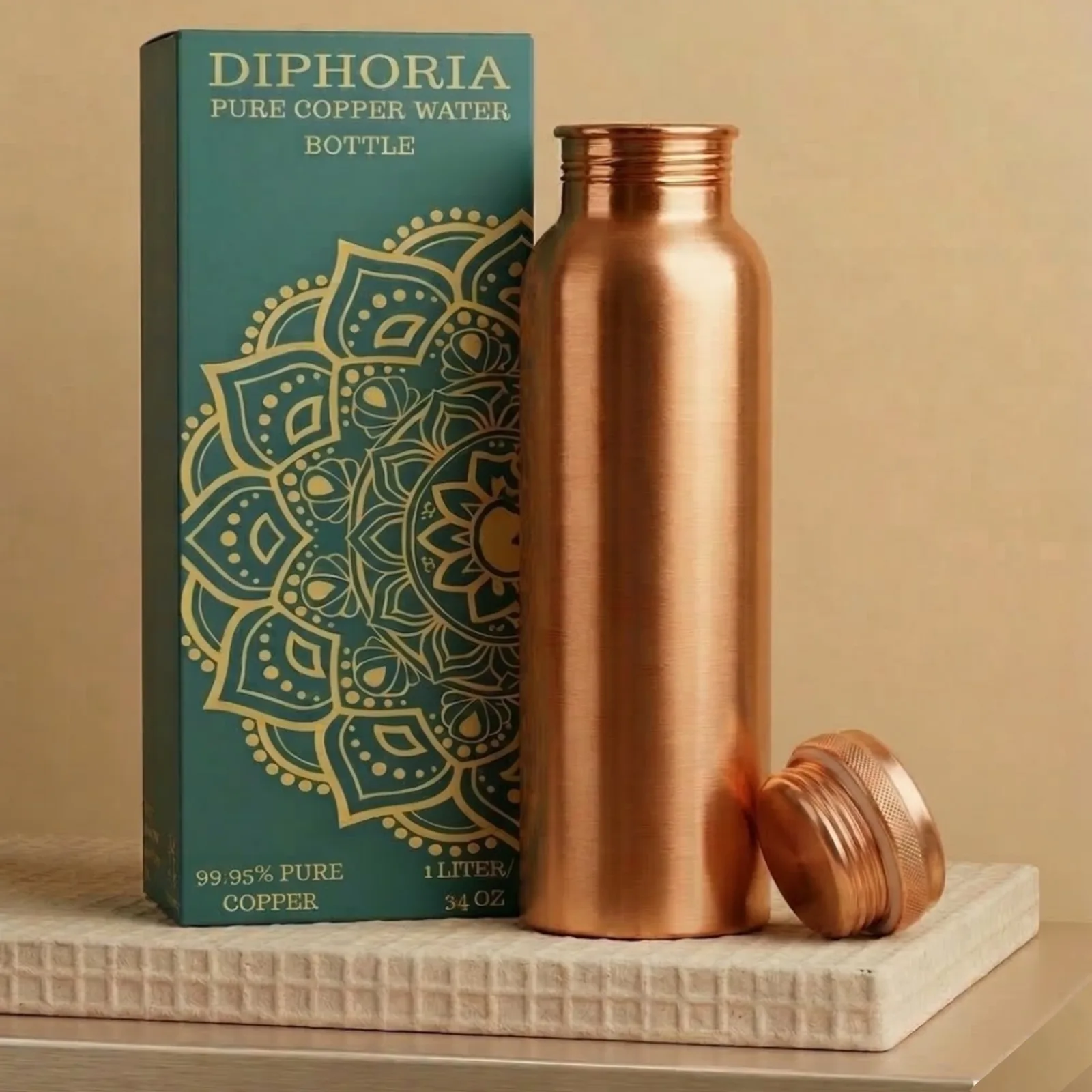 Wellness lifestyle — mindful morning hydration ritual